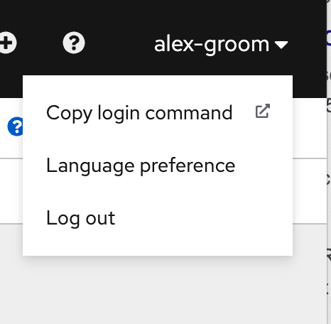 Copy Login command